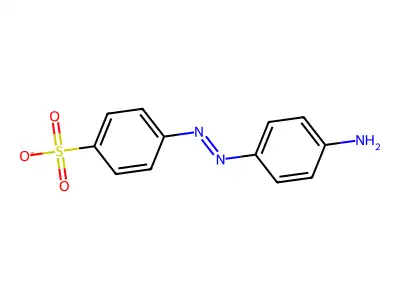 4-[(4-Aminophenyl)diazenyl]benzenesulfonate structure