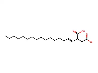 2-Hexadec-1-enylbutanedioic acid structure
