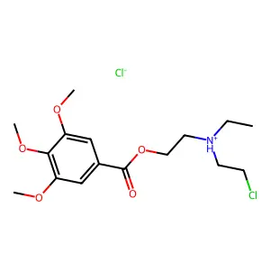 C16H24ClNO5.ClH structure