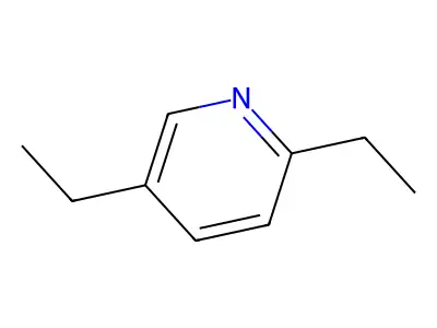 2,5-Diethylpyridine structure