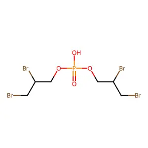 1-Propanol, 2,3-dibromo-, 1,1'-(hydrogen phosphate) structure