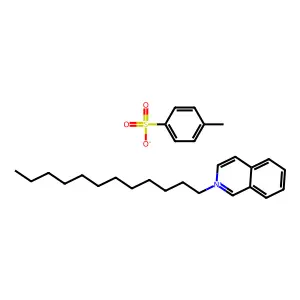 2-十二烷基异喹啉对甲苯磺酸盐 structure