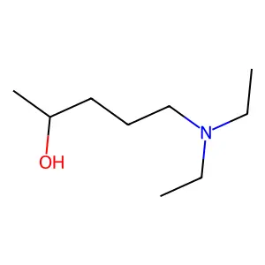 5-Diethylamino-2-pentanol structure