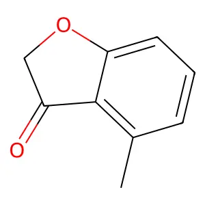3(2H)-Benzofuranone, 4-methyl- structure