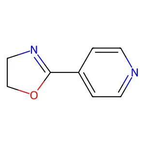 Pyridine, 4-(4,5-dihydro-2-oxazolyl)- structure