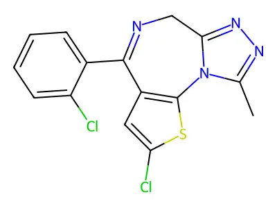 Clotizolam structure