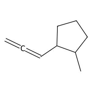 1-Methyl-2-propadienylcyclopentane structure