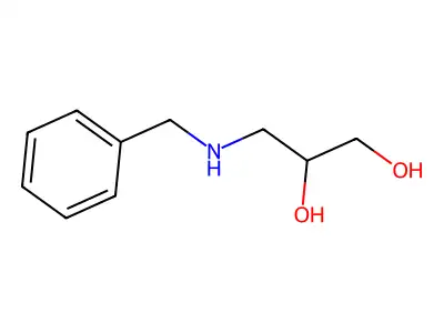 3-(Benzylamino)propane-1,2-diol structure