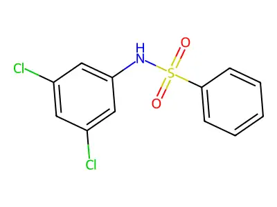 N-(3,5-dichlorophenyl)benzenesulfonamide structure