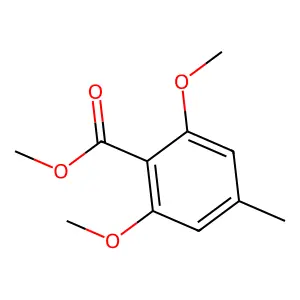 Methyl 2,6-dimethoxy-4-methylbenzoate structure