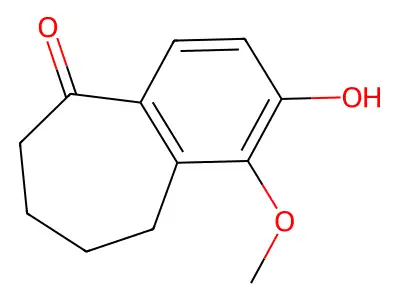 2-Hydroxy-1-methoxy-6,7,8,9-tetrahydrobenzo[7]annulen-5-one structure