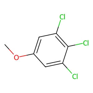 3,4,5-Trichloroanisole structure