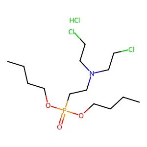 3-Buten-2-one,4-[bis(2-chloroethyl)amino] structure