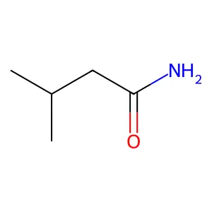 异戊酰胺 structure