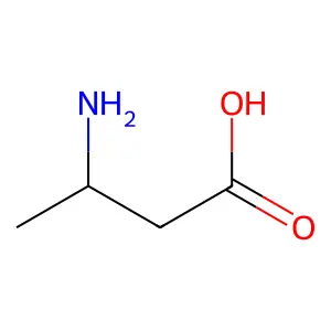 β-氨基丁酸 structure