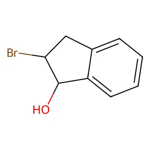 (1r,2s)-2-Bromoindan-1-ol structure