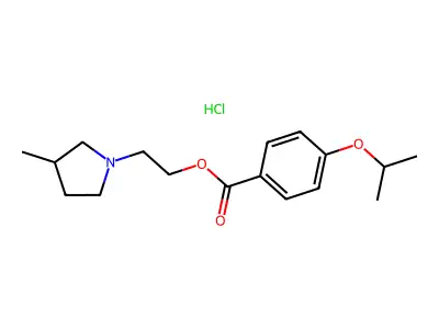 [2-(3,5-Dichloroanilino)-2-oxo-1-phenylethyl] 4-hydroxybenzoate structure