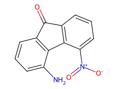 4-Amino-5-nitro-9H-fluoren-9-one structure