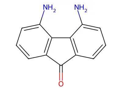 4,5-Diamino-9H-fluoren-9-one structure