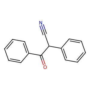 3-氧代-2,3-二苯基丙腈 structure
