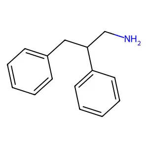 2,3-二苯基丙胺 structure