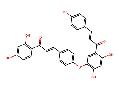 Rhuschalcone Ii structure