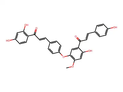 Rhuschalcone Iii structure