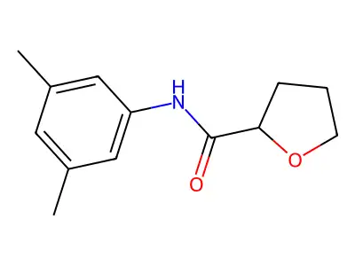 N-(3,5-dimethylphenyl)tetrahydro-2-furancarboxamide structure