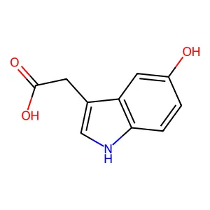 5-氫氧靛基醋酸 structure