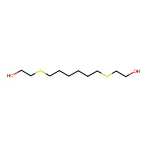 2,2'-(Hexane-1,6-diylbis(thio))bisethanol structure