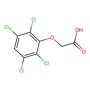 (2,3,5,6-四氯苯氧基)乙酸 structure