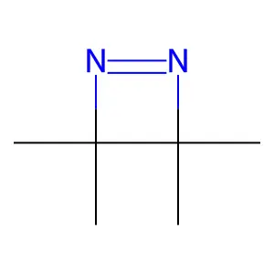 Tetramethyldiazetine structure