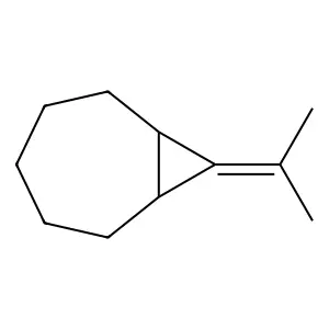 8-(1-Methylethylidene)bicyclo(5.1.0)octane structure