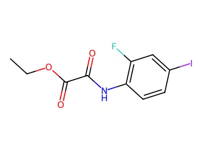 Ethyl [2-(aminocarbonyl)anilino](oxo)acetate structure
