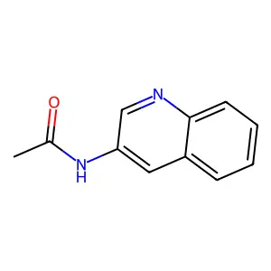 3-Acetylaminoquinoline structure