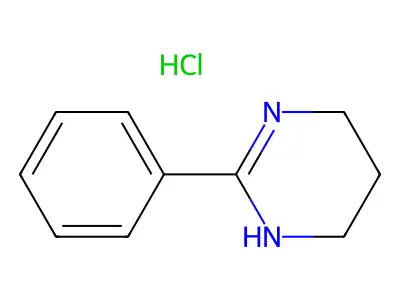 2-Phenyl-1,4,5,6-tetrahydropyrimidine structure
