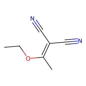 (1-乙氧基亚乙基)丙二腈 structure