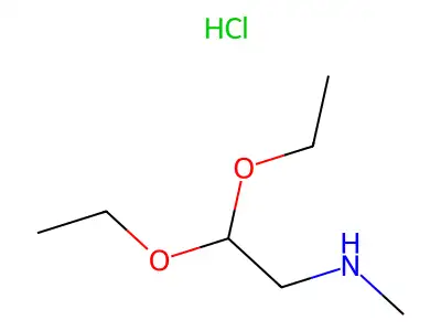 2,2-Diethoxyethyl (methyl)ammonium chloride structure