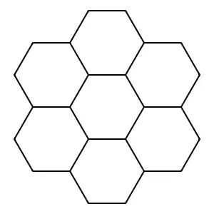 Tetracosahydrocoronene structure