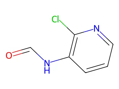 Formamide, N-(2-chloro-3-pyridinyl)- structure