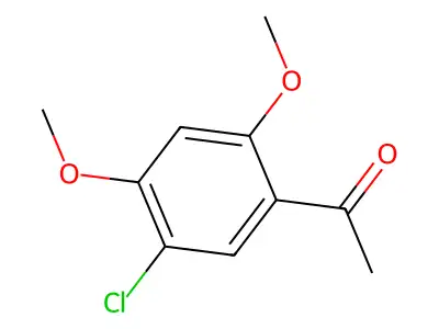 1-(5-Chloro-2,4-dimethoxyphenyl)ethan-1-one structure