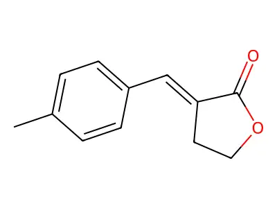 3-[(4-Methylphenyl)methylidene]oxolan-2-one structure
