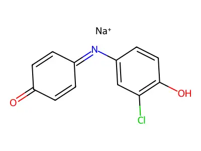 O-Chlorophenolindophenol structure