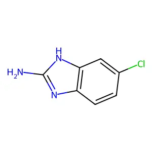 6-氯-1H-苯并咪唑-2-胺 structure