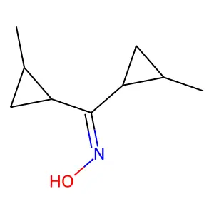 2,2'-二甲基环丙基酮肟 structure
