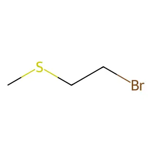 1-Bromo-2-(methylsulfanyl)ethane structure