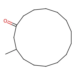 麝香酮 structure