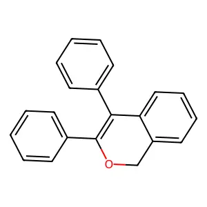 3,4-Diphenyl-1H-2-benzopyran structure