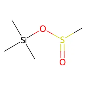 Trimethylsilyl methanesulfinate structure