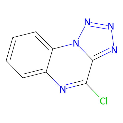4-Chloro-(1,2,3,4)tetrazolo(1,5-a)quinoxaline structure